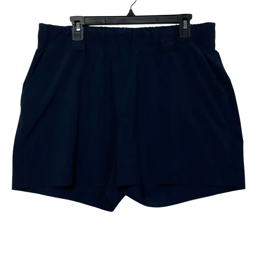 Athleta Destination Navy Blue Shorts Size 16